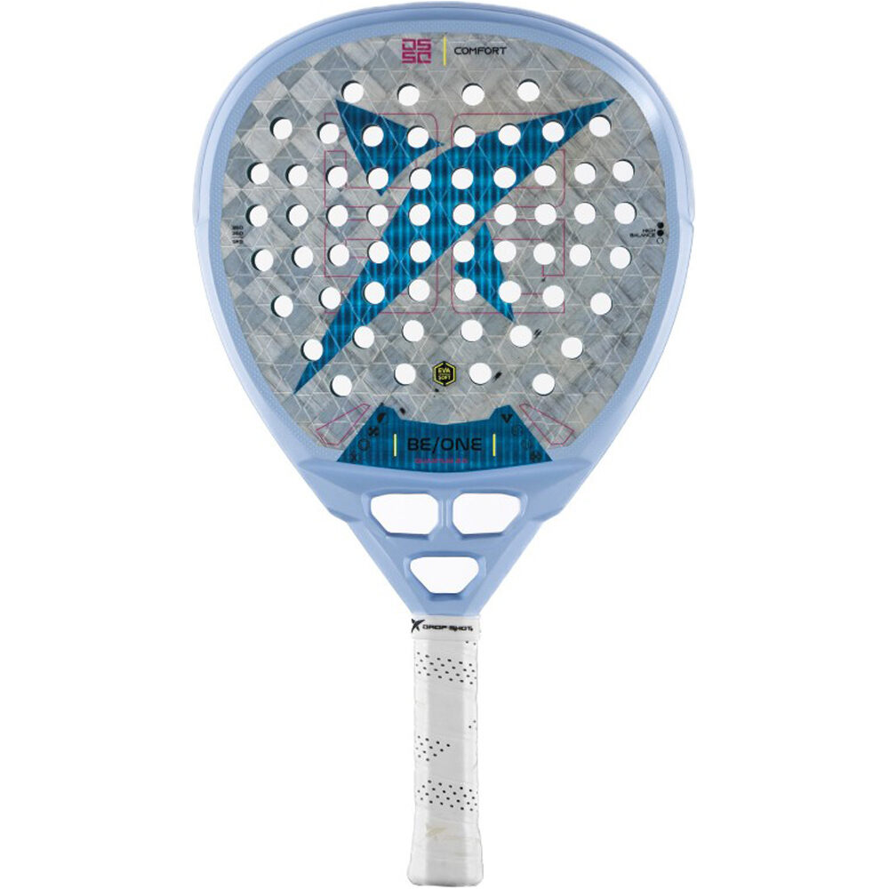 Dropshot pala pádel adulto Pala Drop Shot Quantum 2.0 vista frontal