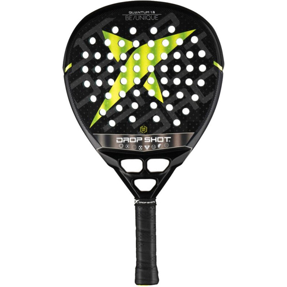 Dropshot pala pádel adulto PALA QUANTUM 1.0 vista frontal
