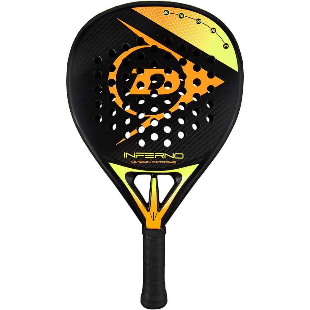 Dunlop pala pádel adulto INFERNO CARBON EXTREME vista frontal
