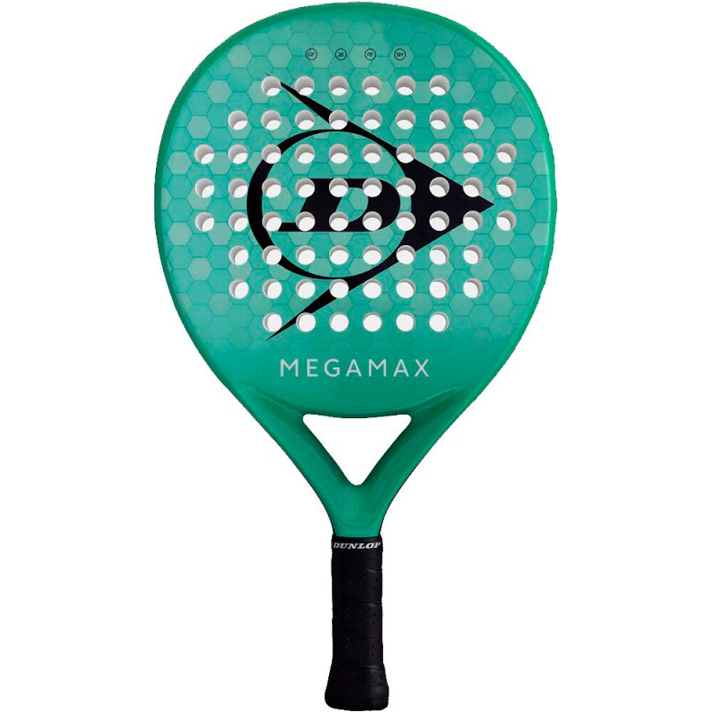 Dunlop pala pádel adulto MEGAMAX GREEN vista frontal