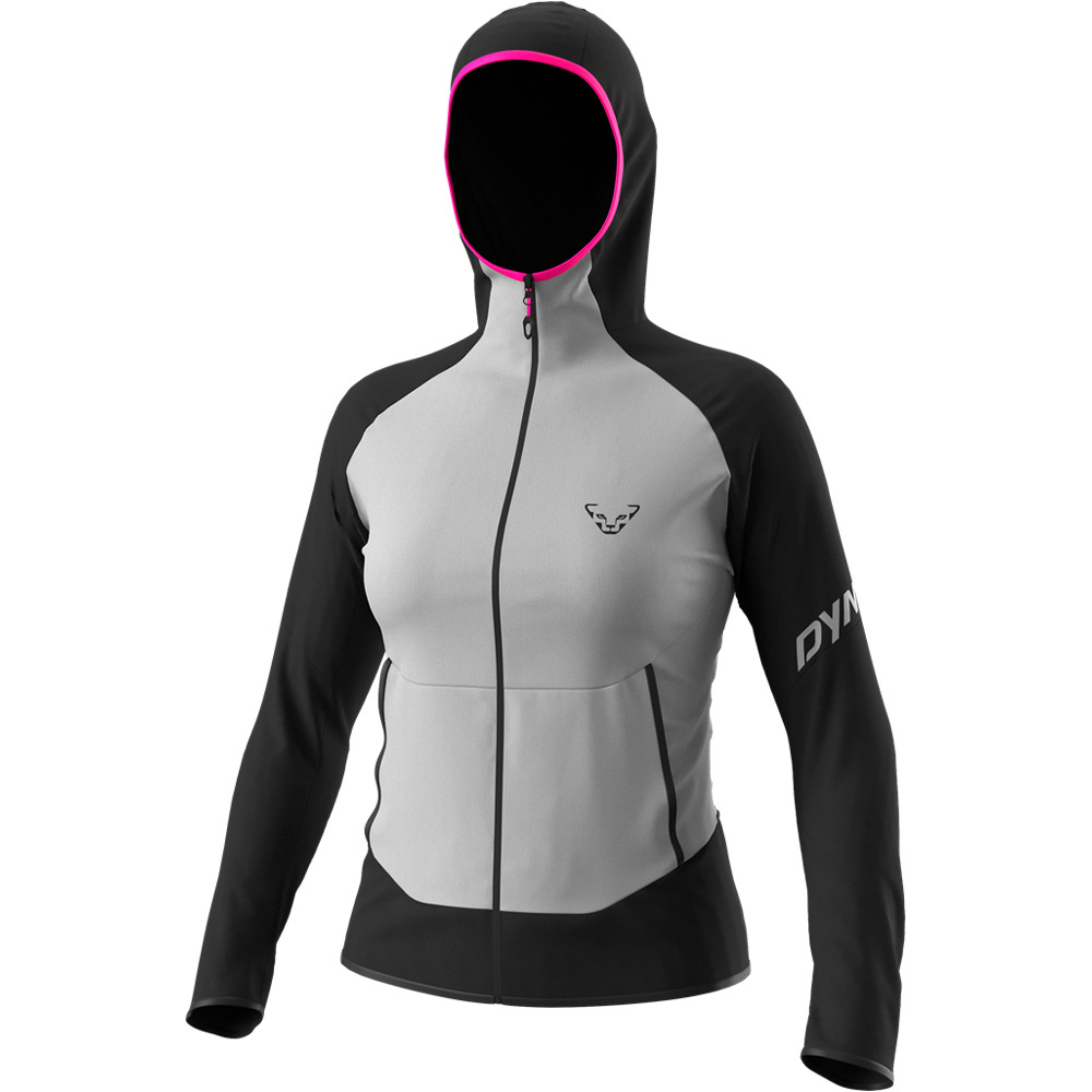Dynafit forro polar mujer TRANSALPER LIGHT PTC W HOODY vista frontal