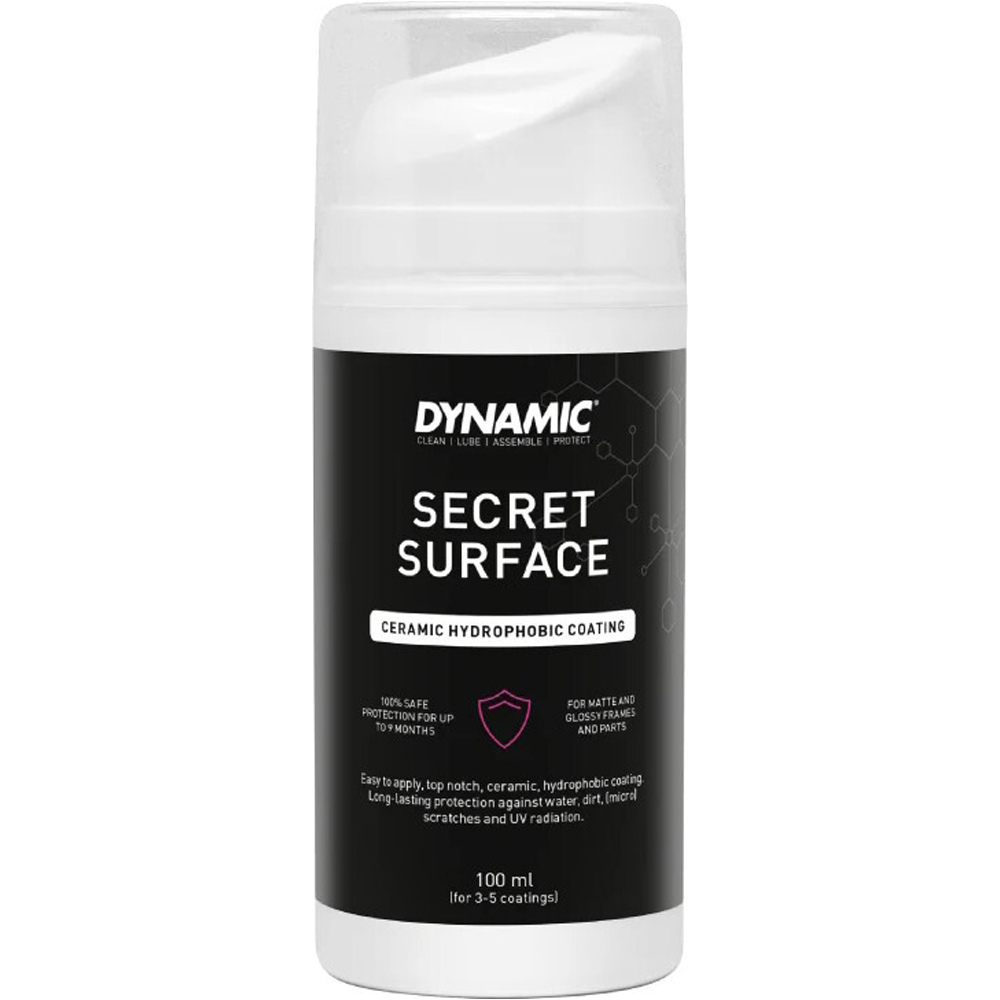 Dynamic aceites y lubricante bicicleta SECRET SURFACE 100 ML. vista frontal