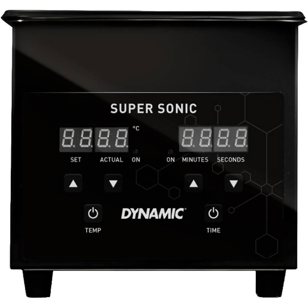 Dynamic aceites y lubricante bicicleta SUPER SONIC (LIMPIADOR ULTRASNICO) vista frontal