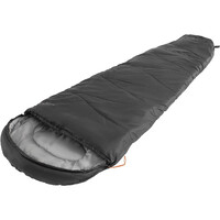 Easy Camp saco de dormir STARLING MUMMY Black 8C vista frontal