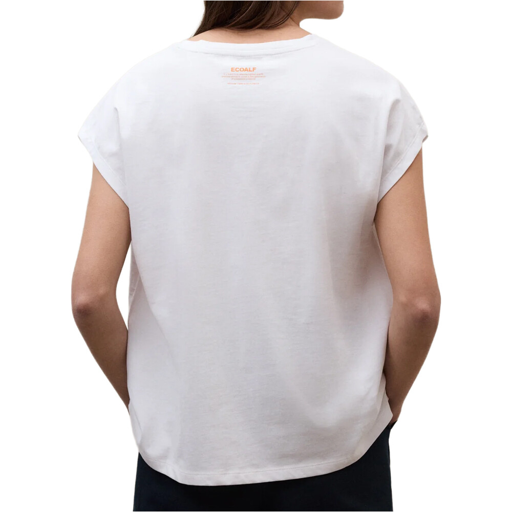 Ecoalf camiseta manga corta mujer NAMUR T-SHIRT WOMAN vista trasera