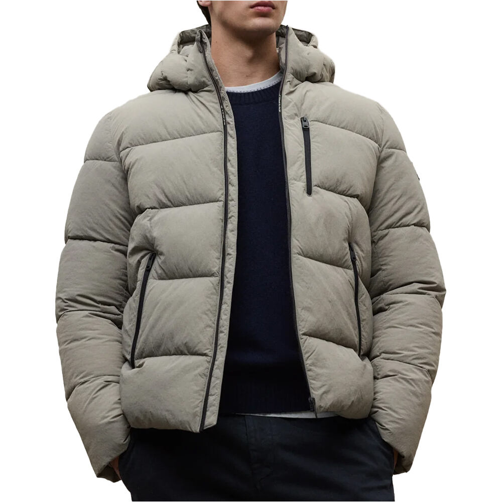 Ecoalf chaquetas hombre BAZON JACKET MAN vista frontal