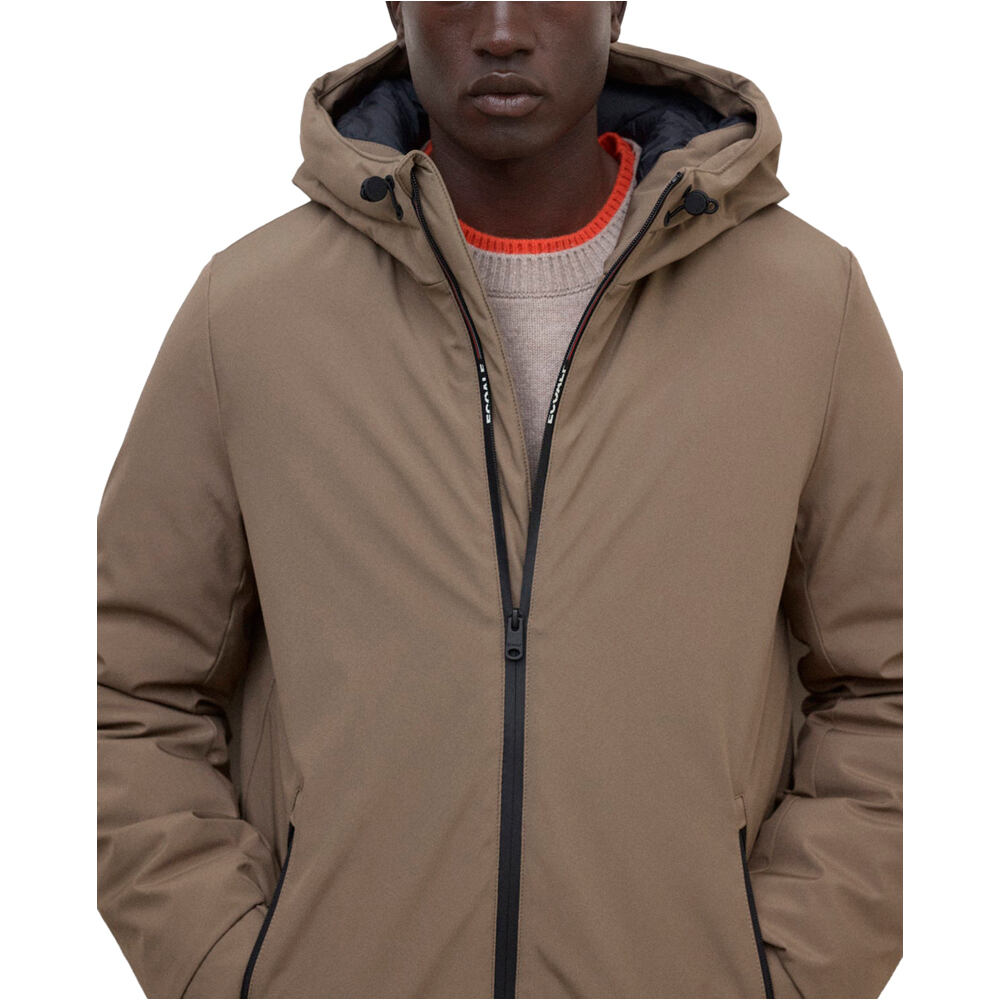Ecoalf chaquetas hombre CARTES JACKET MAN vista detalle