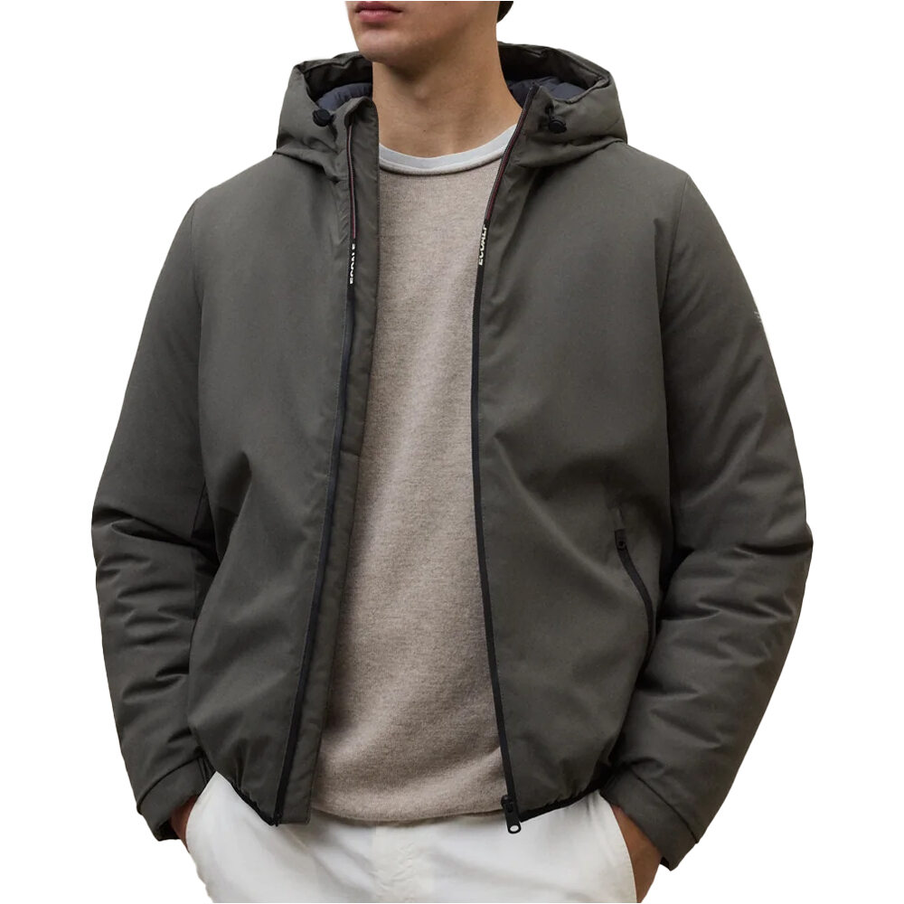 Ecoalf chaquetas hombre CARTES JACKET MAN vista frontal