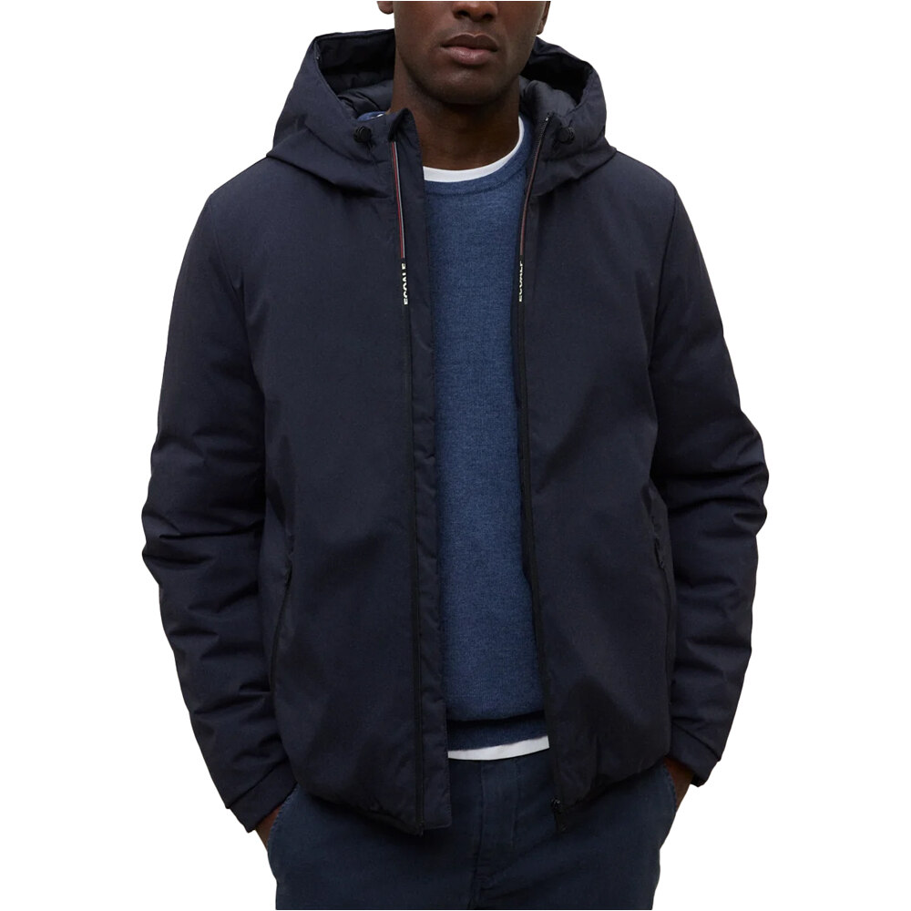 Ecoalf chaquetas hombre CARTES JACKET MAN vista frontal