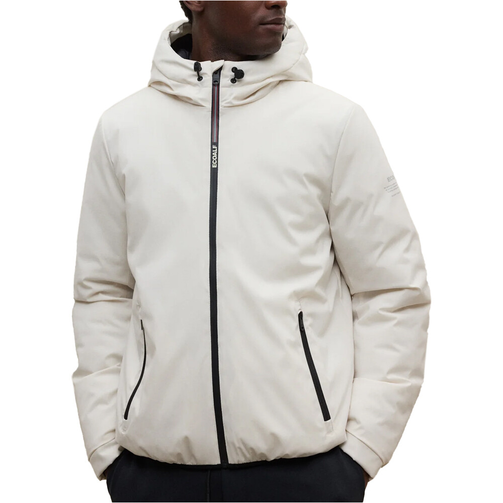 Ecoalf chaquetas hombre CARTES JACKET MAN vista frontal