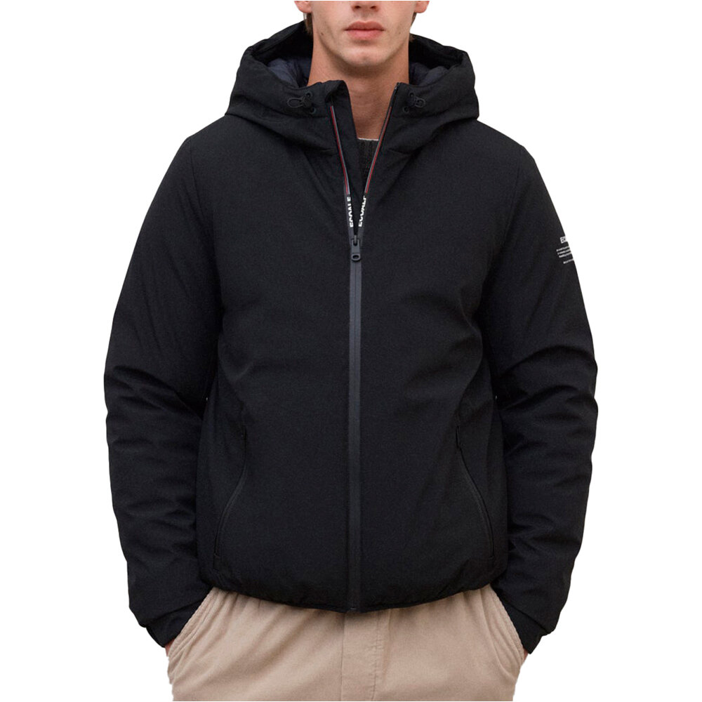 Ecoalf chaquetas hombre CARTES JACKET MAN vista frontal