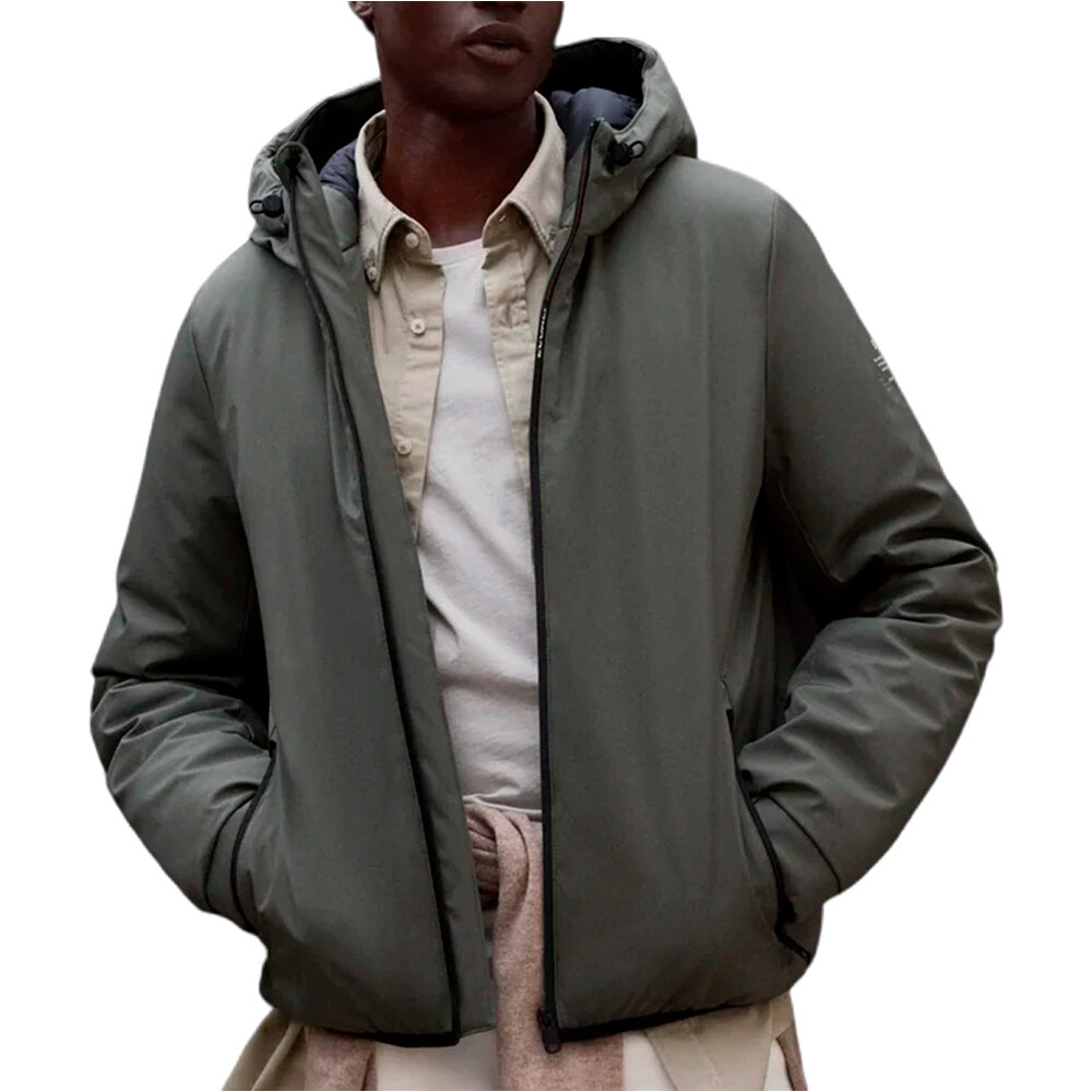 Ecoalf chaquetas hombre CARTES JACKET MAN vista frontal