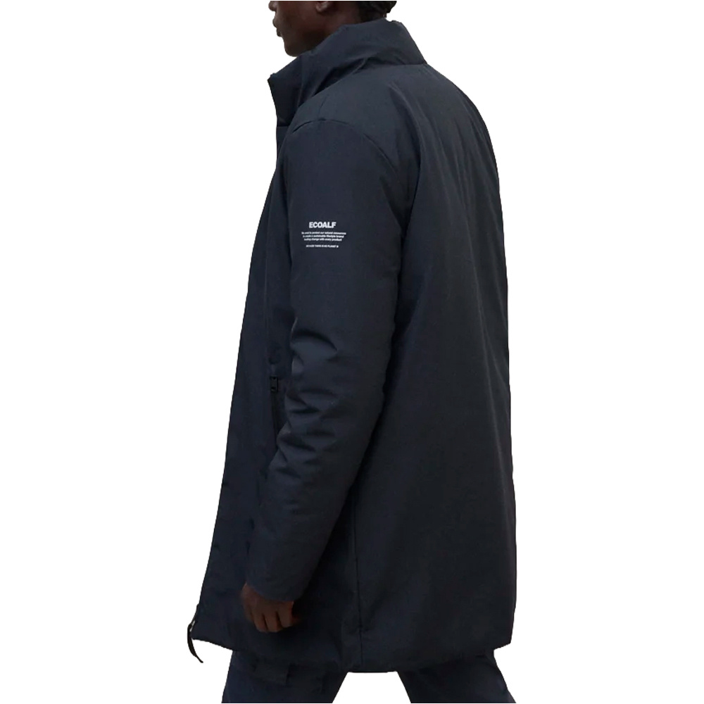 Ecoalf chaquetas hombre GRAYS LONG JACKET MAN vista trasera