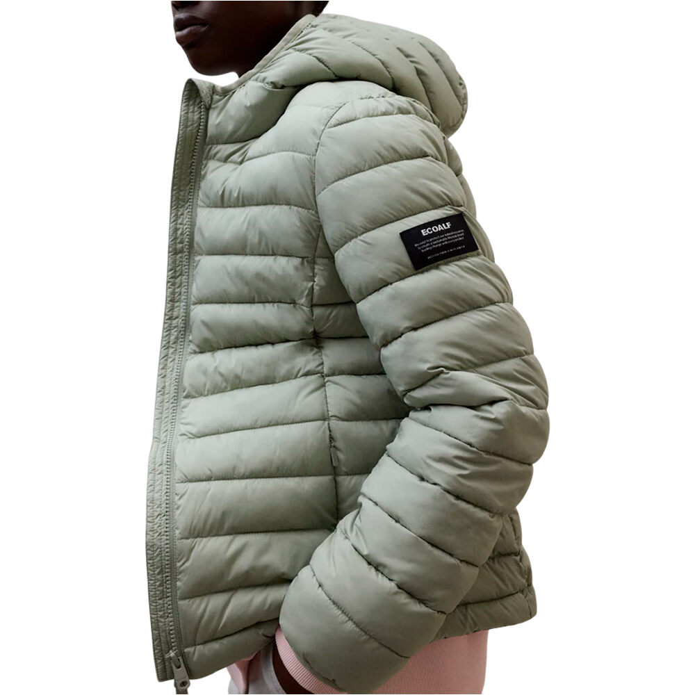 Ecoalf chaquetas mujer ATLANTIC JACKET WOMAN vista detalle