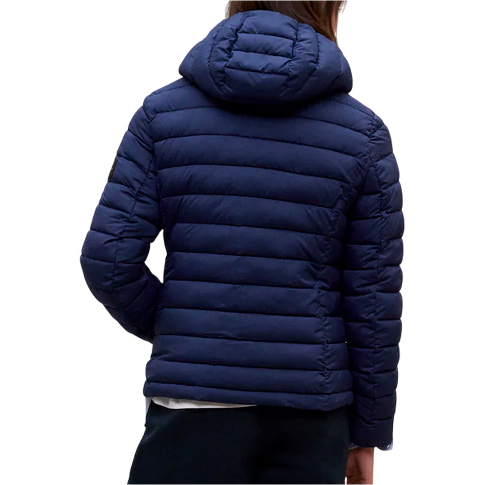 Ecoalf chaquetas mujer ATLANTIC JACKET WOMAN vista trasera