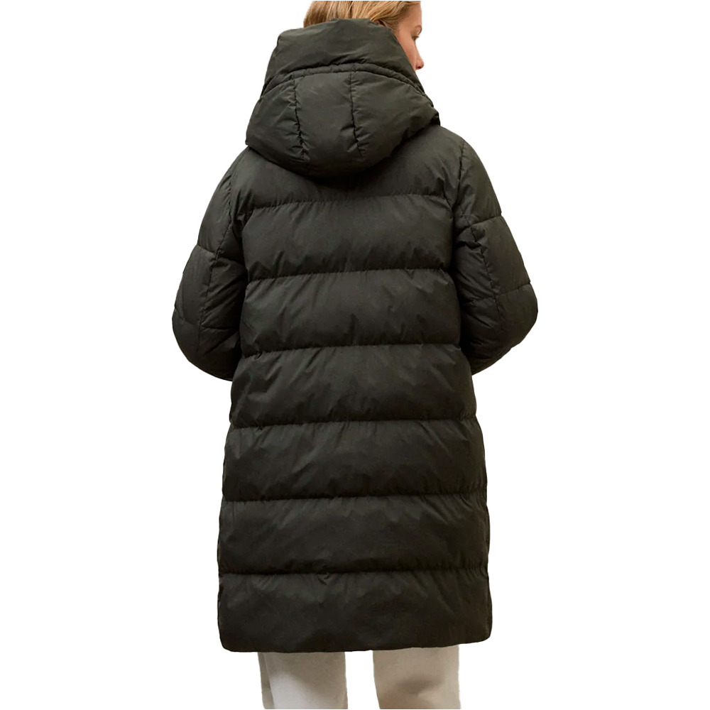 Ecoalf chaquetas mujer MANLIE JACKET WOMAN vista trasera