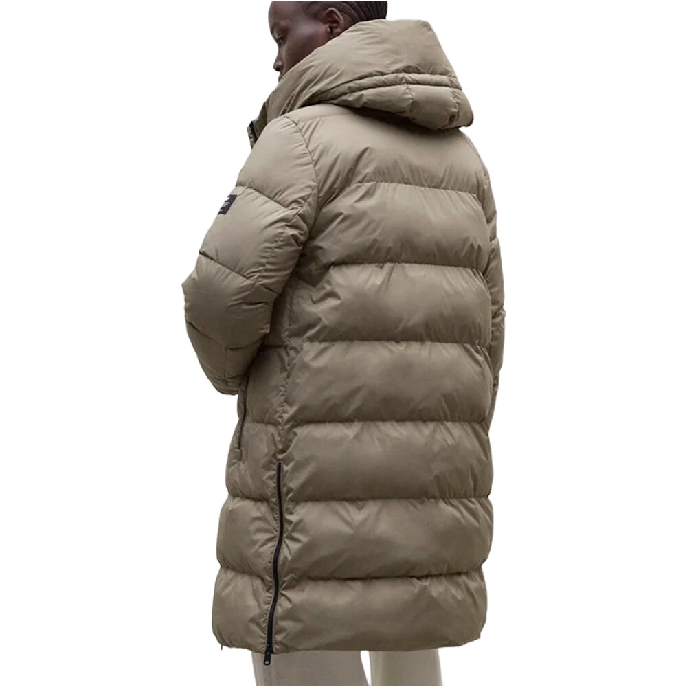 Ecoalf chaquetas mujer MANLIE JACKET WOMAN vista trasera