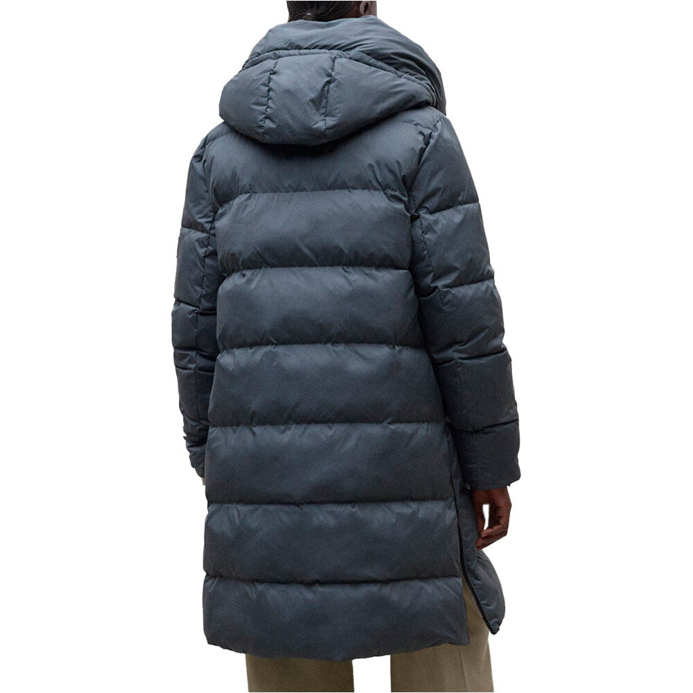 Ecoalf chaquetas mujer MANLIE JACKET WOMAN vista trasera