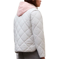 Ecoalf chaquetas mujer MUSA RHOMB JACKET WOMAN vista trasera