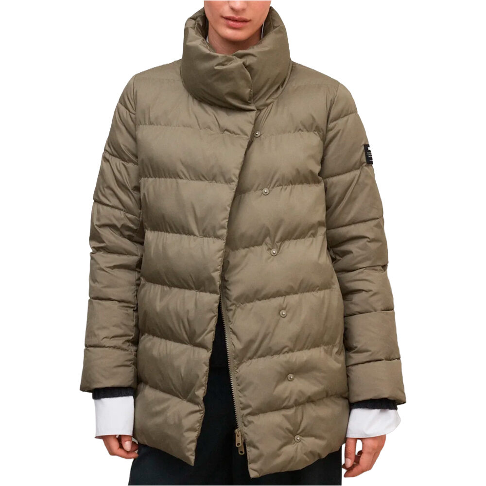 Ecoalf chaquetas mujer NEW MOORE JACKET WOMAN vista frontal
