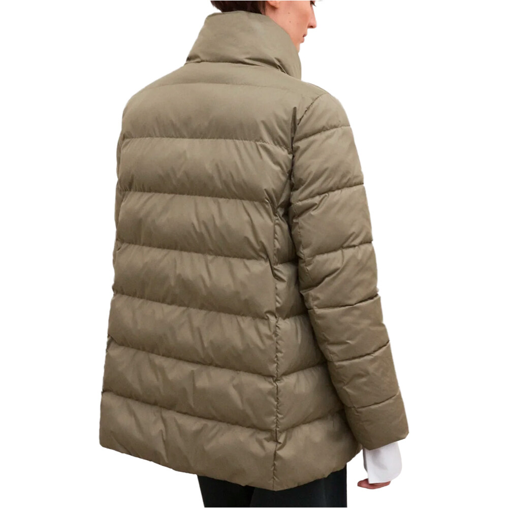 Ecoalf chaquetas mujer NEW MOORE JACKET WOMAN vista trasera