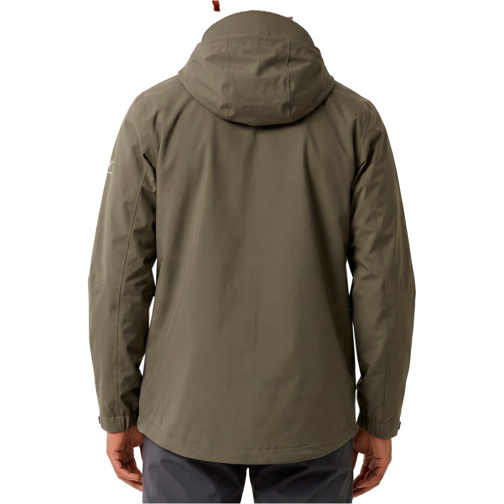 Ecoalf chubasquero hombre DILUVIO JACKET MAN vista trasera