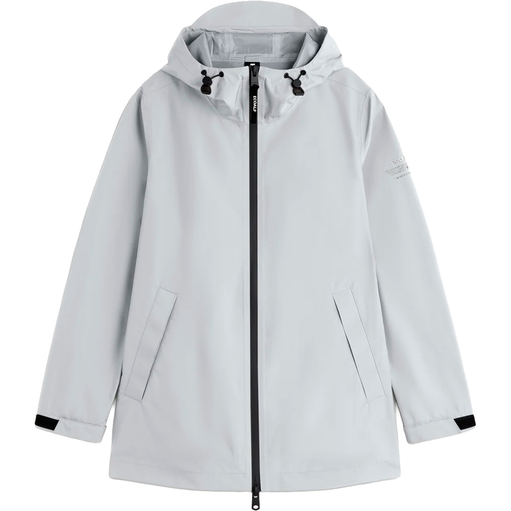 Ecoalf chubasquero mujer DILUVIO JACKET WOMAN vista frontal