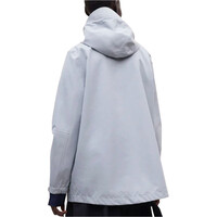 Ecoalf chubasquero mujer DILUVIO JACKET WOMAN vista trasera