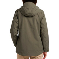 Ecoalf chubasquero mujer DILUVIO JACKET WOMAN vista trasera