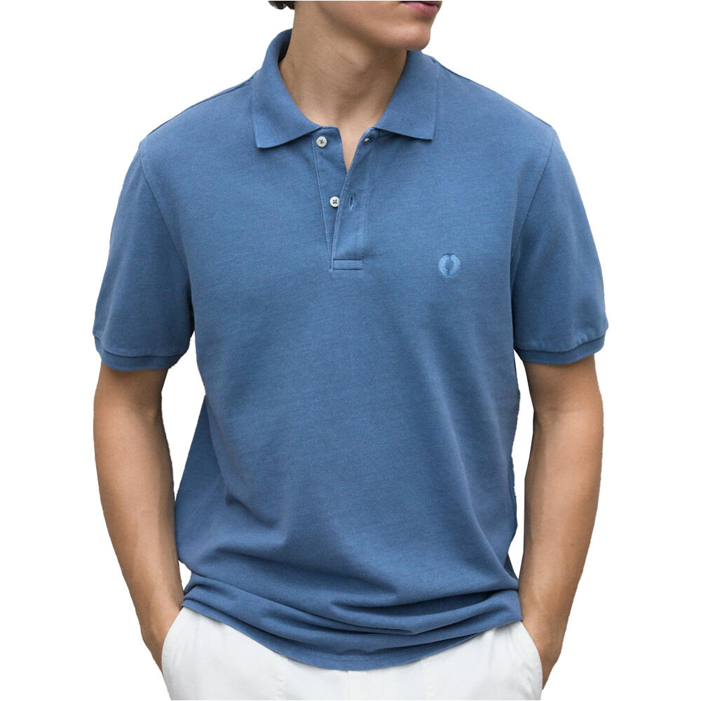 Ecoalf polo manga corta hombre TEDANALF POLO MAN vista frontal