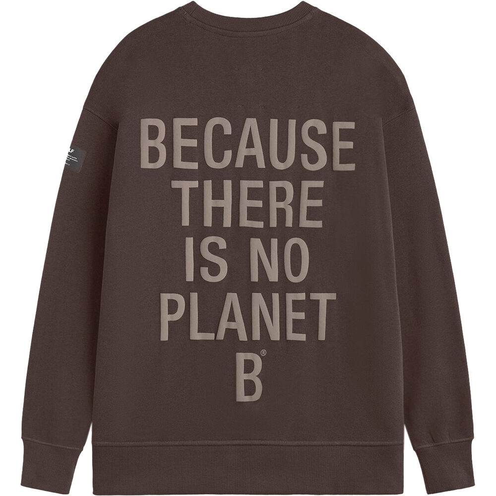 Ecoalf sudadera mujer STORM SWEATSHIRT WOMAN vista trasera
