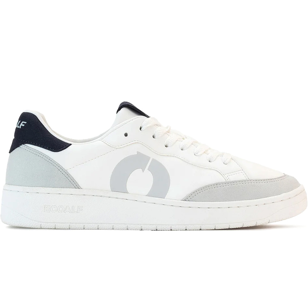 Ecoalf zapatilla moda hombre DEIAALF LEATHER SNEAKERS MAN lateral exterior