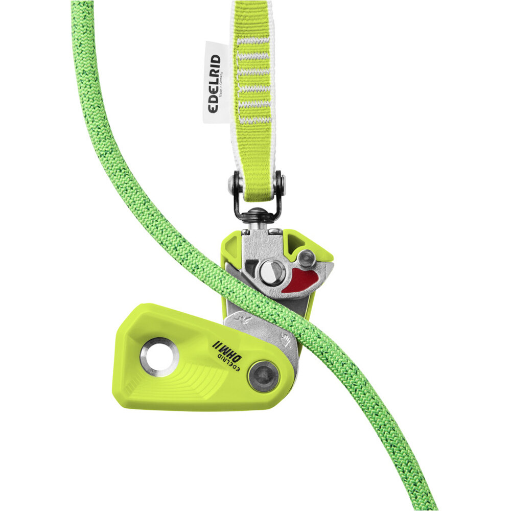 Edelrid bloqueador seguridad OHM II frenado asistido 03