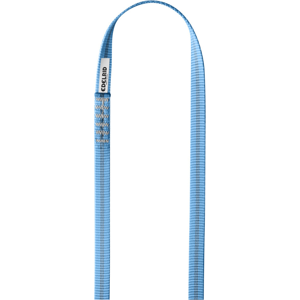 Edelrid cinta express PES SLING 16 mm 120 cm Icemint anillo ci vista frontal