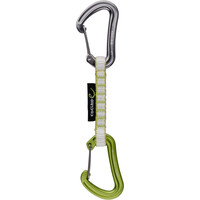 Edelrid express escalada NINETEEN G SET II 10 cm Oasis cinta expr vista frontal