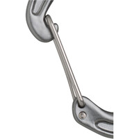 Edelrid mosquetón escalada NINETEEN G Slate mosquetn CE 01