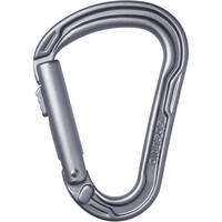 Edelrid mosquetón seguridad HMS STRIKE SLIDER II Slate mosquetn CE vista frontal