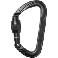 Edelrid mosquetón seguridad PURE SCREW III Night mosquetn CE vista frontal