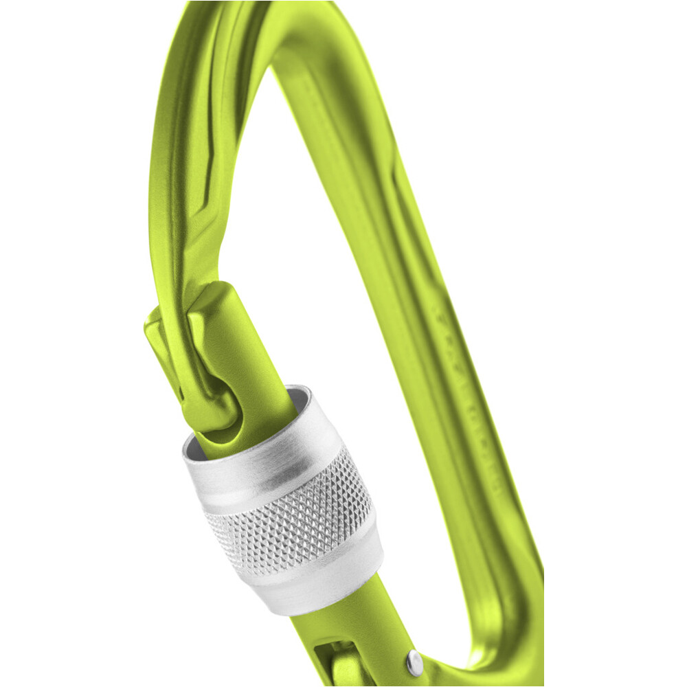 Edelrid mosquetón seguridad PURE SCREW III Oasis mosquetn CE 01