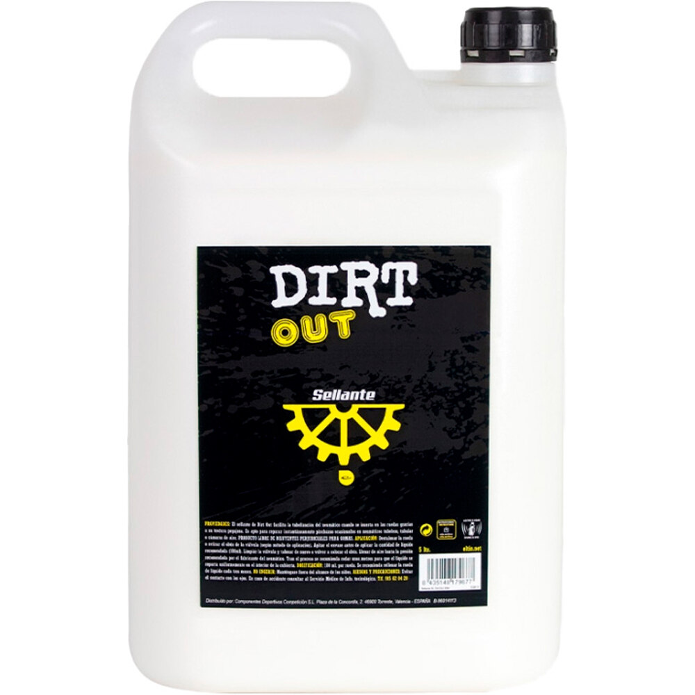 Eltin antipinchazos SELLANTE DIRT OUT 5L vista frontal