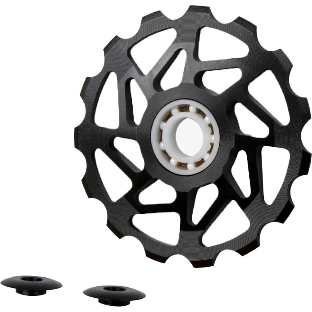 Eltin cambio trasero mtb ROLDANAS DE 15 DIENTES CON RODAMIENTOS vista frontal