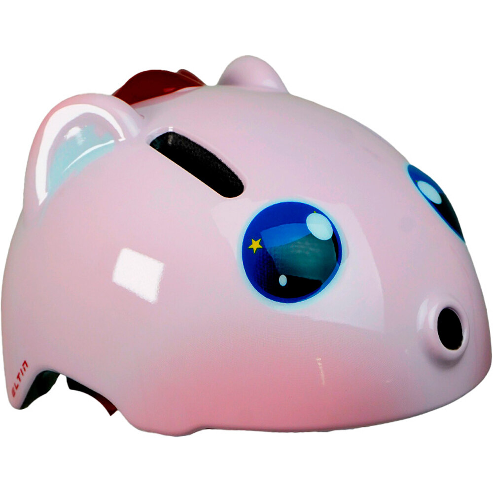 Eltin casco bicicleta niño JUNIOR BURBUJAS vista frontal