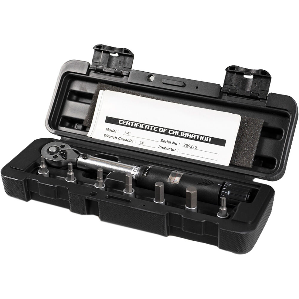 Eltin herramientas bicicleta LLAVE DINAMOMTRICA 1/4 2-14NM 01