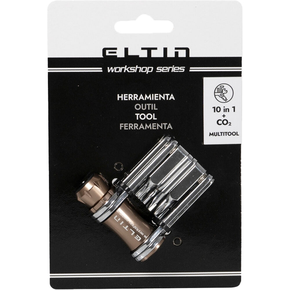 Eltin multiherramienta bicicleta MULTIHERRAMIENTA BICI 10 EN 1 + CO2 04