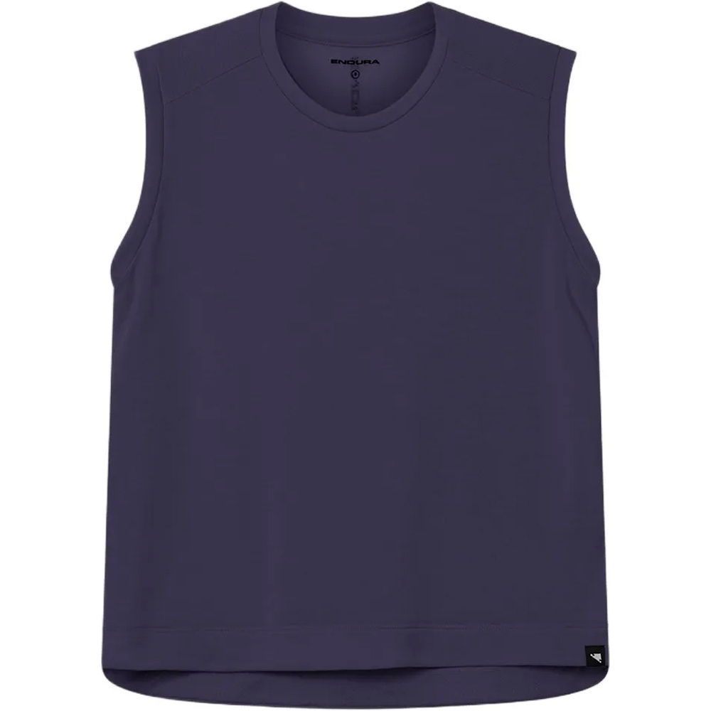 Endura maillot manga corta mujer Women's Loop Tech Tank vista detalle