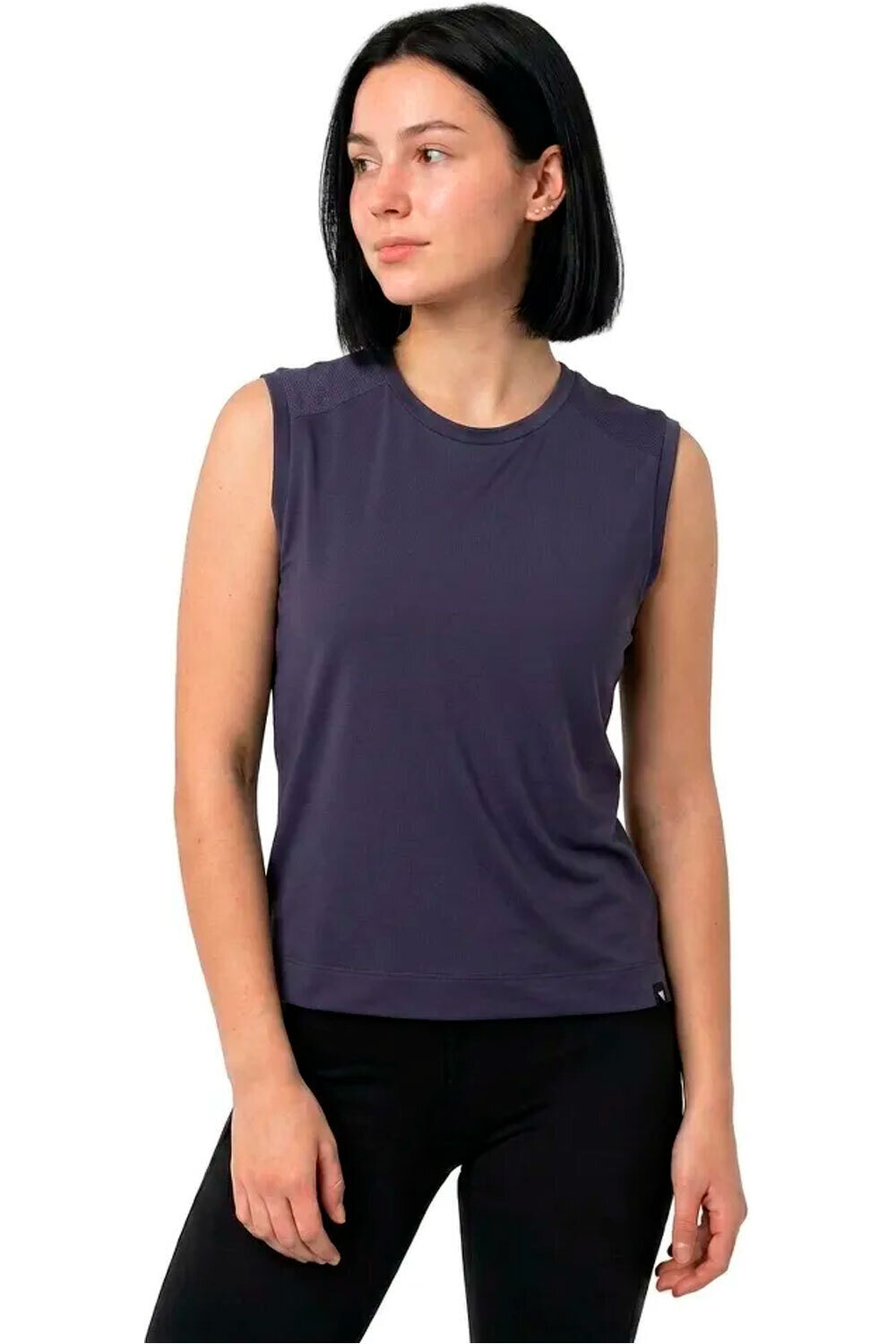 Endura maillot manga corta mujer Women's Loop Tech Tank vista frontal