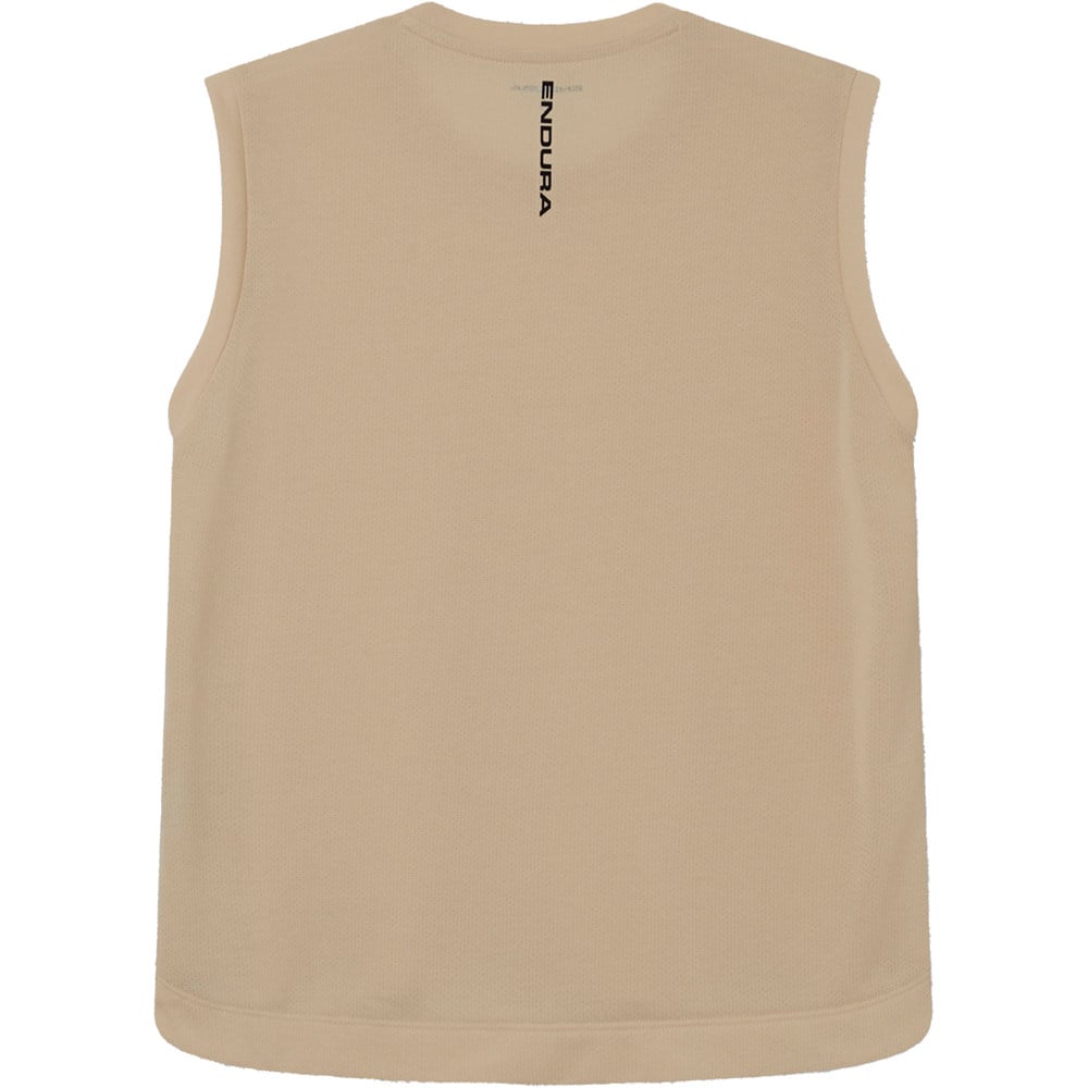 Endura maillot manga corta mujer Women's Loop Tech Tank vista trasera