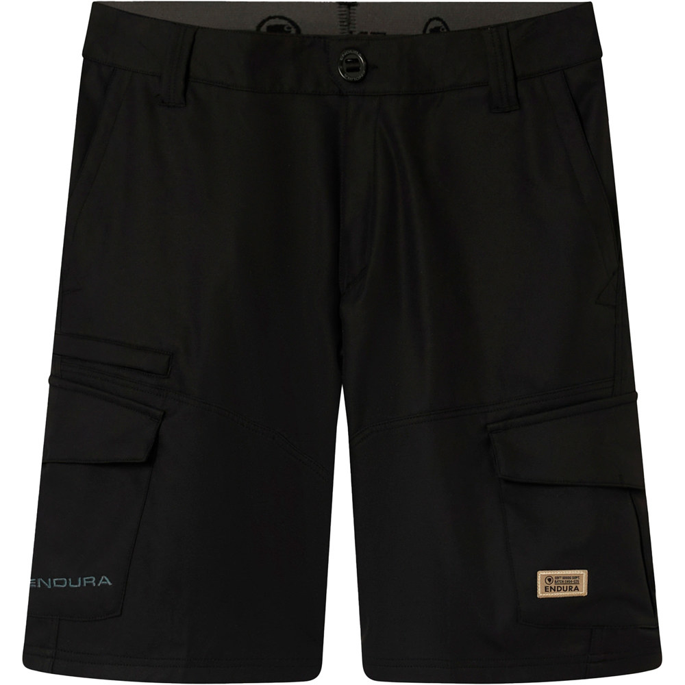 Endura pantalón corto ciclismo hombre LOOP CARGO SHORT vista frontal