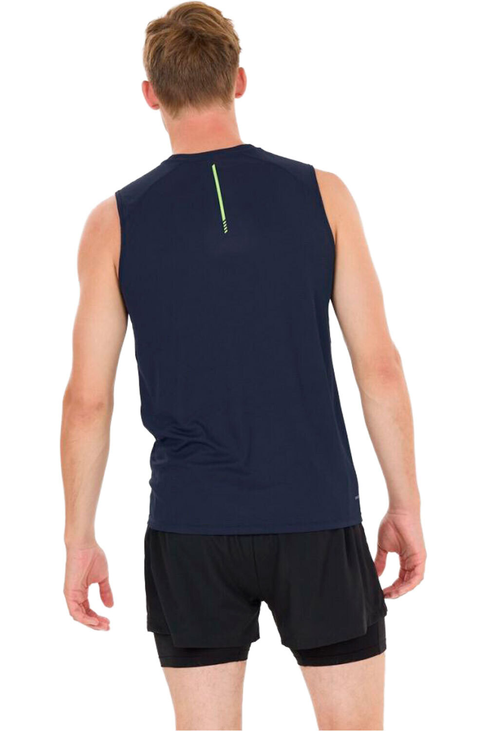 Endurance camiseta entrenamiento tirantes hombre Geaymay M Sleeveless Tee vista trasera
