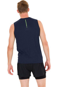 Endurance camiseta entrenamiento tirantes hombre Geaymay M Sleeveless Tee vista trasera